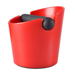 Plastic Coffee Slag Bucket Box Shock-Absorbent Portable Espresso Dump Bin Grind Waste Bin Anti-slip Removable Bar Coffee Accessories With Removable Knock Bar