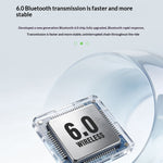 C10 Cycling Intercom Headset Wireless bluetooth 6.0 Earphone 520M Two-person Intercom Built-in HD Noise Cancelling Mic AI Voice Assistant 10H Playback IPX5 Waterproof 18g Outdoors Helmet Headphones