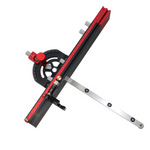 LinkMejor Table Saw Router Table Miter Gauge with Extendable Fence, Adjustable Angles, and Micro-Adjustable Flip Stop for Accurate Woodworking Cuts
