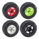 4PCS D231 Upgraded Off-Road Tires Wheels for 1/8 1/10 Short Course Truck RC Cars Vehicles Models Parts Accessories