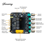 YS-TB21 Bluetooth Digital Amplifier Board 2.1 Channel 200W High-Power Dual Audio 50W Dual-channel Stereo+100W Subwoofer Frequency AUX HIFI Sound