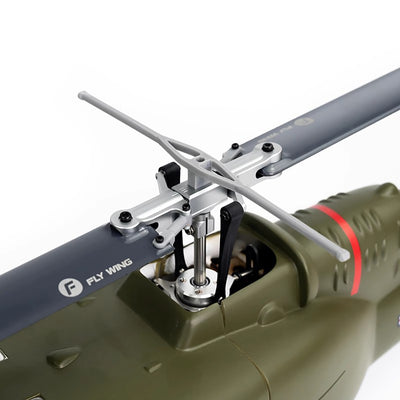 LinkMejor WING UH-1 Bell 206 V2 V3 RC Helicopter Spart Parts Metal Rotor Holder Set Upgrade Kit