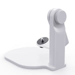 360° Rotary Rocking Arm Projector Stand Ajustable Mount Bracket with 1/4" Screw for Video Projector Home Theater
