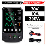 LinkMejor APS305H APS605H APS1203H APS1602H APS3010H 30V-120V 2-10A Adjustable DC Power Supply 4 Digits LED Display Switching Regulated Power Supply