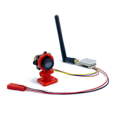 LinkMejor AIO VTX Camera TX5823 5.8Ghz 40CH 600mW FPV Transmitter + 700TVL 2.8mm CMOS 120° Wide Angle Camera Support 2-3S Battery For RC Drone