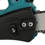 LinkMejor 388VF 5000W 12 Inch Portable Electric Chain Saw Pruning Chain Saw Rechargeable Woodworking Power Tools Wood Cutter W/ 1/2 Battery EU Plug