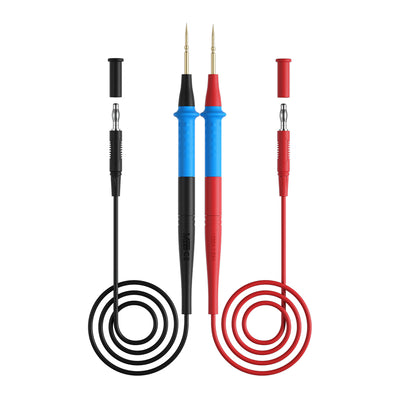 MA ANT P23A Multimeter Test Lead Set 1000V 23A 316 Stainless Steel Silicone Wire Detachable Tips