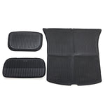 3PCS/Set For Tesla New Model Y Launch 2025 Juniper 2025+ Front and Back Trunk Mat TPE Carpet Waterproof Weather-resistant Pads Layer Mats