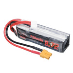 LinkMejor 11.4V 720mAh 3S 100C LiHV Battery XT30 Plug for DarkStar22 2.2Inch FPV Drone