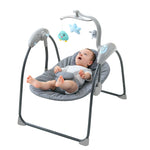 Multi-Functional Electric Baby Bed Sleep Assistant Crib Infant Cradle with Remote Control Rocking Rate & Bluetooth Music Player
