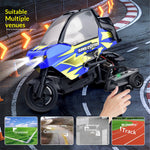 Geeks X801 RTR 1/8 2.4G RWD RC Car Tricycle Motorcycle Full Proportional Control LED Light Stunt Drift Remote Control 50 Minutes Playing Time Vehicles Models Toys