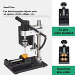 200W 775 DC Motor Desktop Mini Bench Drill EU Plug Adjustable Speed Home Punching Drilling Machine Woodworking Metal Plastic Drilling