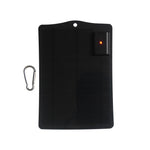 3.5W 5V Solar Panel Charger USB Output Monocrystalline Silicon High Efficiency Waterproof Portable for Outdoor Emergency and Charging Electronic Devices