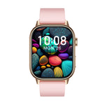 QX17 2.01inch HD Screen GPS Compass bluetooth Call Heart Rate Blood Oxygen Monitor Sleep Monitoring Breathing Exercise Pressure Detection Female Health SOS Voice Assistant Multi-sport Modes IP68 Waterproof Smart Watch
