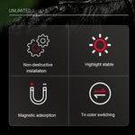 LinkMejor Rechargeable Car Reading Light LED Interior Light Car Mounted Ceiling Indoor Rear Interior Touch Lighting