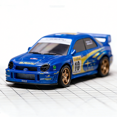 LinkMejor H1 H2 RTR 1/43 2.4G 4WD for Mazda Subaru Officially Licensed Drift RC Car with Gyro Full Proportional Remote Control Mini Race LED Light High-Speed Motor On-Road Racing Vehicle Model Boys Gifts Toys