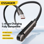 LinkMejor ES-X78 7A USB-A to USB-C L-shape Cable Fast Charging Data Transmission Thickened Copper Core Line 1M Long for iPhone 17 17 Pro Max 16 15 for XIaomi 17pro for SAMSUNG for OPPO for VIVO