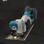 Mini Electric Cordless Circular Saw 18V for Battery 1000W High Power 10800r/min No-load Speed Adjustable 0°-45° Bevel Cutting Safe Efficient Tool for Wood PVC MDF Ceramic Tile Cutting