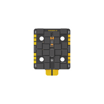 20*20mm LinkMejor Borg 5S Flight Controller 5V 12V BEC with 60A 60RS 4-8S ESC Stack Built-in ELRS 2.4GHz Receiver for RC FPV Racing Drone