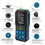 Professional GLM50-27CG Laser Measure Instrument 50M Green Laser Rangefinder IP65 Bluetooth Electronic Measuring Rule English version