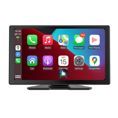 9Inch Car GPS Navigation System With Wireless Carplay Reversing Camera And Bluetooth Large Screen Smart Car Reversing Image Dis