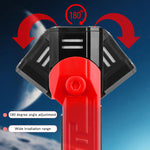 Bikight LED COB 600LM 180° Rotation Multifunctional Magnetic Flashlight USB Rechargeable Work Light Lanterna Hanging Lamp