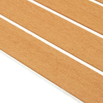 600x2400x5mm Marine Flooring Faux Teak EVA Foam Boat Decking Sheet