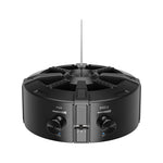 Tesla Coil Electronic Music Box 60W Bluetooth Audio Input Touch Lightnings 0-10CM Discharge Frequency 5-50Hz Scientific Experiment Model ABS Material Compact Design Wireless Lighting Show
