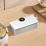Comfook Cordless Portable Mini Vacuum Sealer Machine Rechargeable 6-Level Temperature Adjustable 11cm Sealing Length Snack Saver with Digital Display