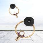 2Pcs Donut UV UHF+VHF FM Loop Antenna Connector 400MHz-470MHz 80MHz-150MHz for HFDY DSP DSP2 Receiver Accessories
