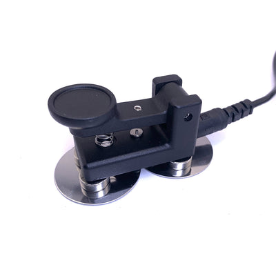 QU4525 Portable HF Shortwave CW Morse Code Hand Key Magnetic Base Manual Telegraph for Amateur Radio Ham Operators Mini Morse Code Practice