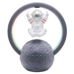 Magnetic Levitating Astronaut LED Night Light RGB Atmosphere Lamp With Music Player Bluetooth Speaker Table Lamp Room Decor Gift