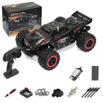 LinkMejor 9309E 309E RTR 1/18 2.4G 4WD 40/60km/h RC Car Brushed/Brushless Off-Road Truck Full Proportional LED Light Two Differentials High Speed Vehicles Models Toys