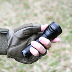 LinkMejor X6S 3*LED 3000LM Ultra Bright EDC LED Flashlight Small Throw Flood Tactical Flashlight 18650 Battery Mini Torch Strong Searching Floodlight