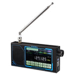 ATS25 Ultra Bluetooth Radio Receiver Wide Frequency Coverage 118-214 MHz FM LW MW SW SSB Air Band Multi-Mode Decoding Portable Rechargeable Low Noise Amplifier