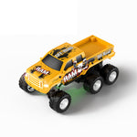 LinkMejor Q235 Q236 YW RTR Q Version 1/64 2.4G RWD Mini Alloy RC Car Six Wheel Off-Road Pickup Truck LED Light Support App Remote Control Three Speed Vehicles Models Pocket Toys Desktop Collection Gift For Boys
