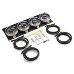Motorcycle Carb Carburettor Fuel Vacuum Gauge Balancer Tool Set For 2 / 4 Cylinder