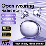 LinkMejor Wireless bluetooth 5.4 Earphone Spatial Sound Directional Sound HD Calling 60H Playback Open-ear Earclips Sports Headphones