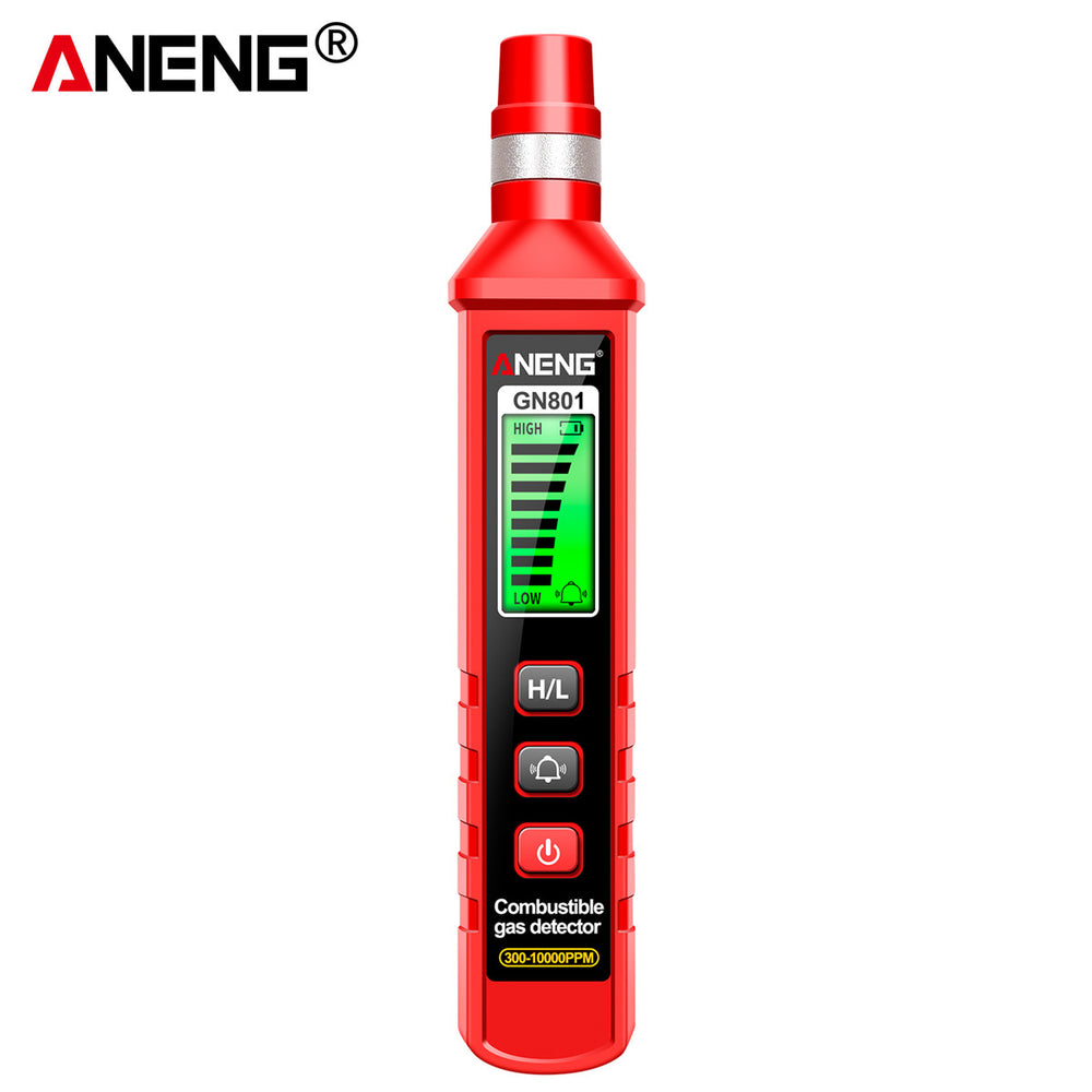LinkMejor GN801 Gas Detector 300-10,000 ppm Range Quick Response Dual Sensitivity Best Safety Alert System