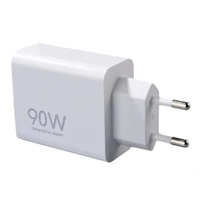 90W 1-Port USB Charger USB-C Fast Charging Wall Charger Adapter EU Plug for iPhone 16 16 Pro 15 14 13 Pro Max for Huawei Pura X for Xiaomi 15pro for Samsung Galasy S25 Ultra