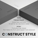 LinkMejor Tuya Smart Zigbee3.0 Push Button Switch 2Gang Remote Smart Life APP Control Timing Function Voice Control Work with Alexa Google EU Standard