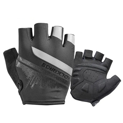LinkMejor Half Finger Cycling Gloves Shockproof Wear Resistant Breathable MTB Road Bicycle Gloves Men Women Sports Bike Equipment