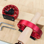 Adjustable Drill Milling Dowel Round Rod Tool with Carbide Blade 25-40mm Holes Electric Drill Milling Dowel Maker Jig