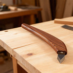 LinkMejor Carving Knife 45 Degree Tip 18mm Blade 150mm Ergonomic Handle Precision Alloy Steel Lightweight Wood Craft Tool