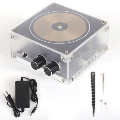 Music Tesla Coil Touchable Lightnings Bluetooth Speaker 0-10cm Arc AC 110-240V 120W Arc Music Box