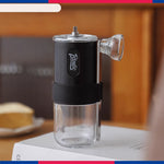 Bincoo Portable Manual Coffee Grinder with Ceramic Core Adjustable Grind Settings Travel-Friendly 25g Capacity Compact for Home & Camping