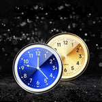 Car Dashboard Decoration Clock High Precision Quartz Clock with Night Glow Alloy Car Clock Watch
