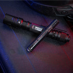 Weltool T15 1400lm 464m Elfin Flutist 14100 14500 LED Tactical Flashlight Penlight