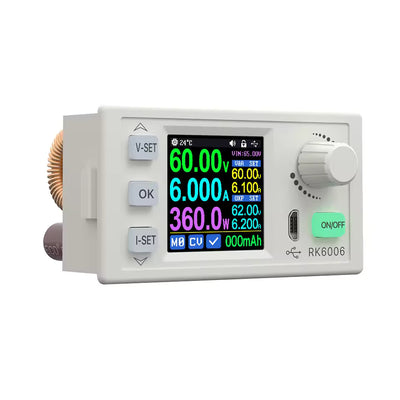 LinkMejor RK6006 RK6006-BT 60V 6A 4 Digit Communication Adjustable DC to DC Step Down Voltage Bench Power Supply Buck Converter