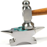 Stainless Steel Horn Anvil Bench Block for Jewelry Making Cast Iron Practical Tool for Wire Bending and Metal Forming
